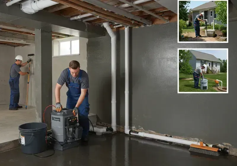 Basement Waterproofing and Flood Prevention process in Alamo, NV